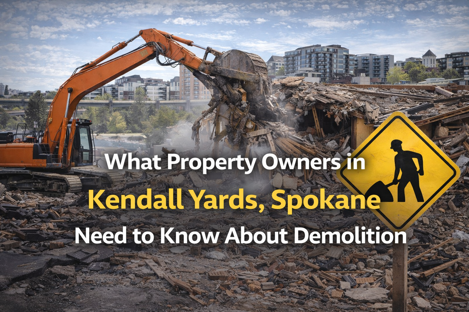 What Property Owners in Kendall Yards, Spokane Need to Know About Demolition
